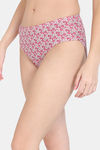 Rosaline Fleur Burst Medium Rise Full Coverage Hipster Panty (Pack of 3) - Multicolor — thumbnail 8